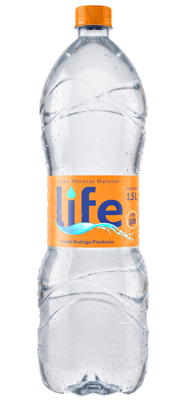 Água Mineral Life Com Gás 1,5 L