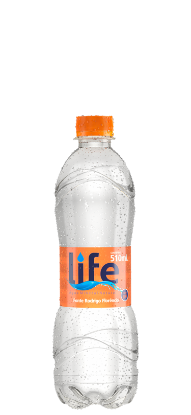 Água Mineral Life Com Gás 510 ml
