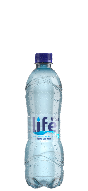 Água Mineral Life Sem Gás 510 ml
